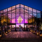 destination wedding with chandeliers for hire or rental