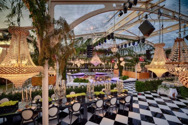 chandeliers for wedding in Tuscany