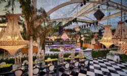 chandeliers for wedding in Tuscany
