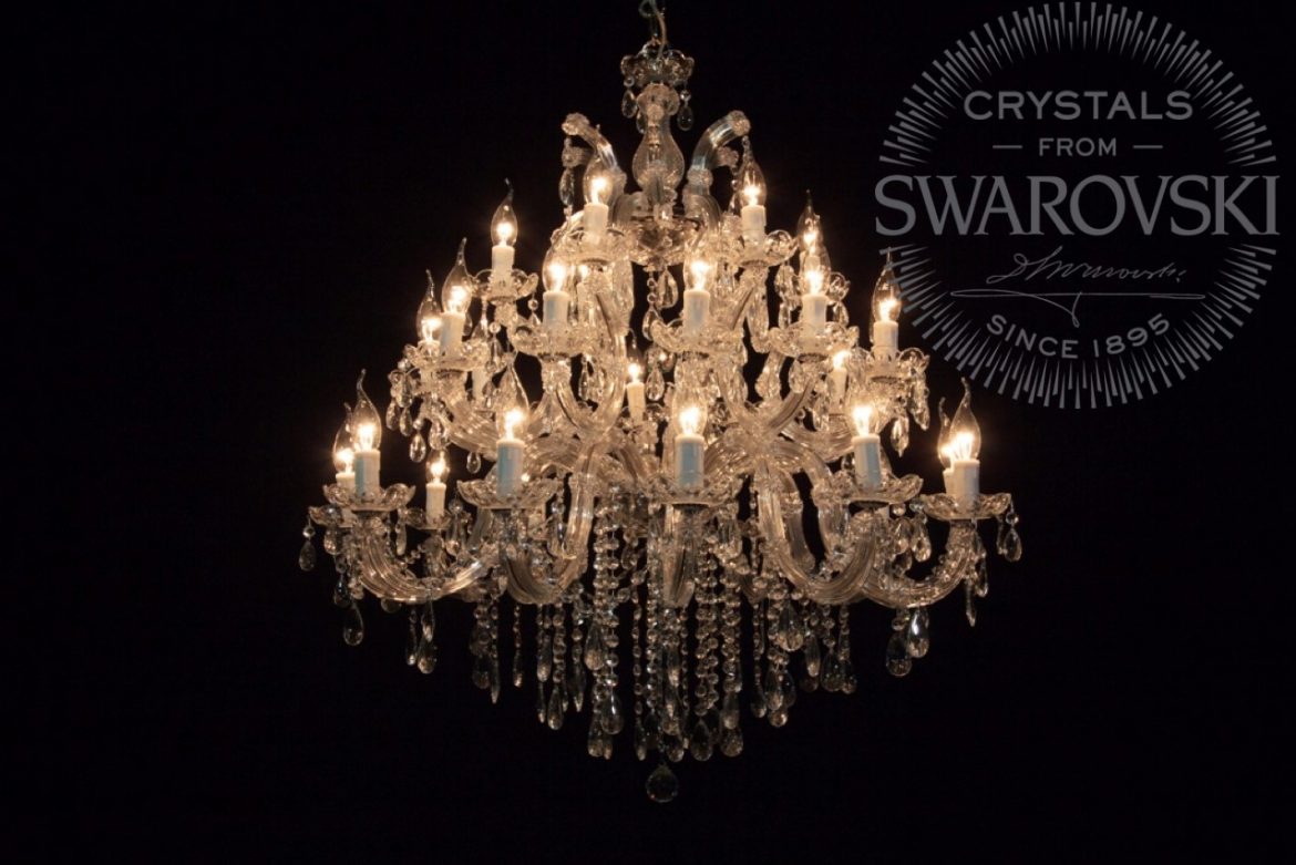 Marie Therese-lysekrone MT30 Swarovski