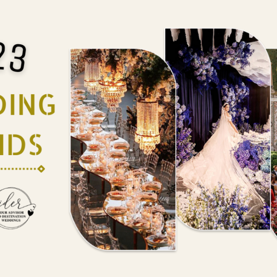 chandeliers are wedding trend in 2023