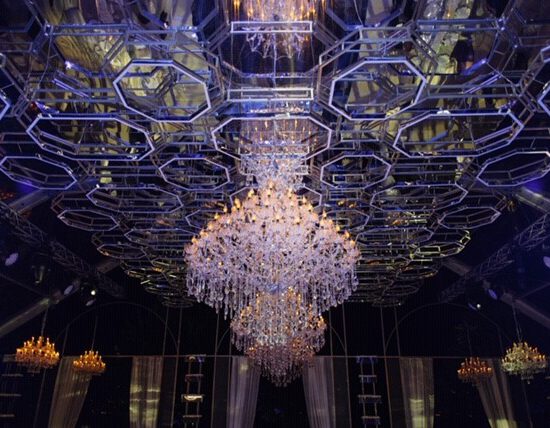 corporate events chandelier